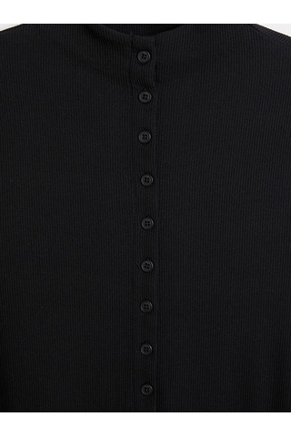 Lcw Modest Siyah Dik Yaka Kadın Hırka