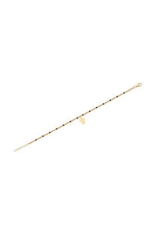 Diamond Line - Gülaylar - Sarı Altın 14 Ayar Toplu Bileklik Standart N11.21782 Sarı Altın