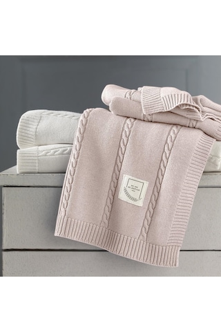 Poetree Bebek Battaniyesi Me Classic Pembe