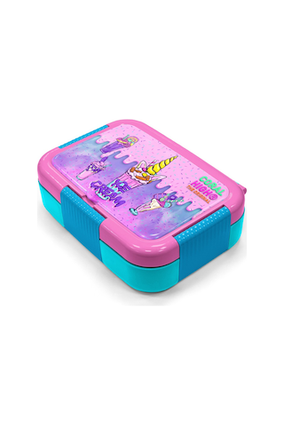 Coral High Kids Pembe Mor Milkshake Dondurma Desenli Paslanmaz Çelik Beslenme Kabı 39257 Pembe