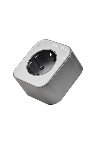 Springsun Gri Kareli 16a Euro Tipi İkinci Nesil Elektrik Rayı Adaptörü - Usb Desteğiyle Ray Soketi