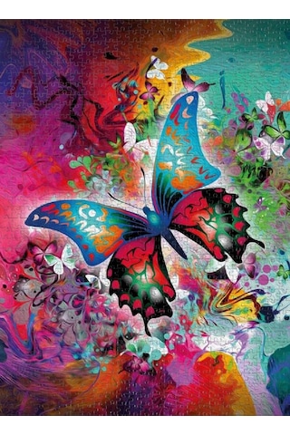Nova 44001 - 1500 Parça Fantastik Kelebek Mini Puzzle
