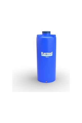 750 Litre Polietilen Dikey Su Deposu - Mavi