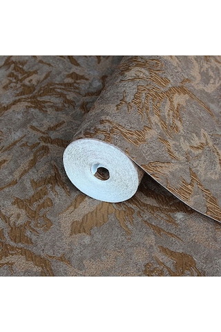 Adawall Muse Koleksiyonu- 25107-5 Kaverengi Ve Tonları Sıva Dokulu Duvar Kağıdı 1.06x15.6m, 16.5m² Kahverengi