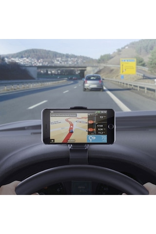 Triline Araba Telefon Tutucu Kolay Sabitleme Kıskacı