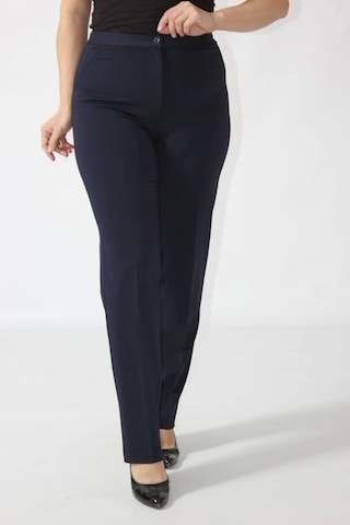 Moda Berray 2555 Gizli Cep Modeline Sahip Büyük Beden Pantolon Lacivert Lacivert