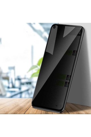 Oppo A54 4g Uyumlu Davin 5d Privacy Cam Zore Ekran Koruyucu