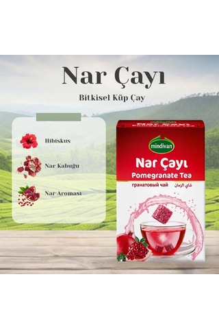 Nar Çayı Küp Şeklinde 150 Gr