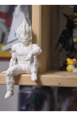 Vegeta Anime Figür - Dragon Ball Z 3d Baskı Koleksiyon Figürü