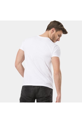 Wtshirt Erkek T-shirt Las Vegas/beyaz Beyaz