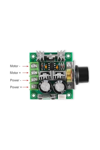 Pwm Dc Motor-led Dimmer Sürücü Devresi 12v 40v 10a 400w