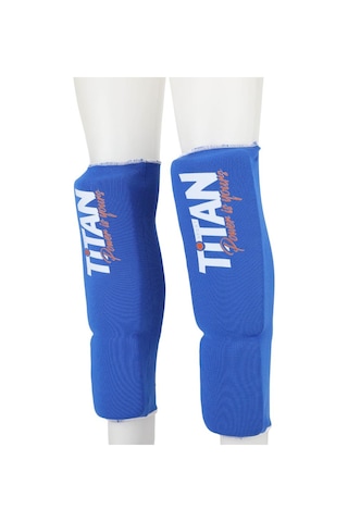Titan Sport Mavi Beyaz Ayak Bez Kaval Koruyucu L Beden Çok Renkli