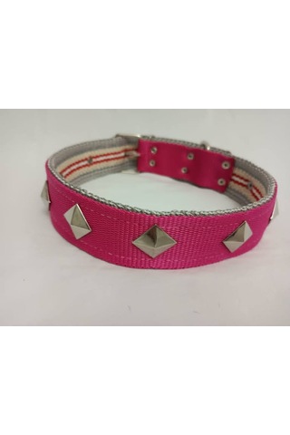 Kozaklı 10463 Süslü Köpek Tasması Pembe 70 x 4 CM