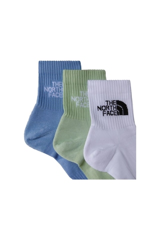 The North Face Multı Sport Cush Quarter Çorap 3p Nf0a882g0od1 Çok Renkli