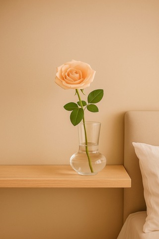 500 Ml Isıya Dayanıklı Borosilikat Cam Vazo / Mumluk / Sunum Bardağı Minimalist Tasarım Şeffaf