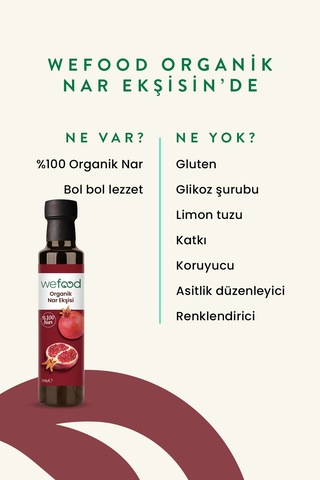 Organik Nar Ekşisi 350 Gr