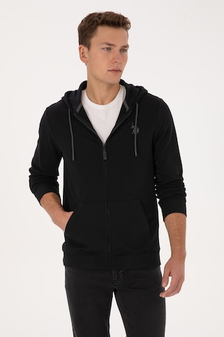 U.s. Polo Assn. Erkek Siyah Hırka Örme 50313748-vr046 Siyah