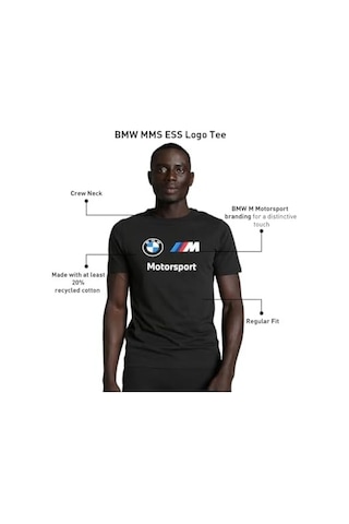 10 Is Shoes Puma Erkek/unisex Bmw Mms Ess Logo 451