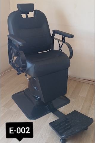 Egeli E-002 Berber Koltuğu Siyah