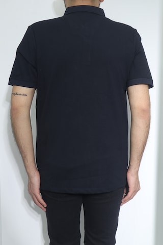 Santa Dmctekstil Erkek Desenli Spor Kesim Rahat Kalıp Polo Yaka T-shirt Lacivert