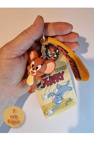 Toyfest Tom&jerry - Jerry Fare Figürlü Yumuşak Silikonlu Anahtarlık