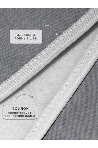 Grusha Keçe Tabanlı Ütü Masası Kılıfı 120x40 371848542 Koyu Gri