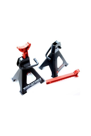 Worldforce Tools 3 Ton 4 Ayaklı Kriko Standı Araba Araç Sehpası 2 Adet