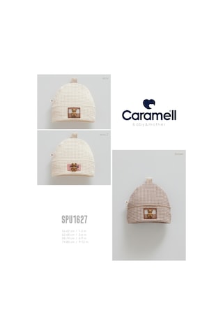 Caramell Barbosa Soft Teddy Şapka Spu1627 Yeni Sezon 2025 Ekru Kız Ekru-kız