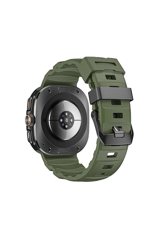Samsung Galaxy Uyumlu Watch Ultra 47mm Kordon Oluklu Spor Outdoor Band 143
