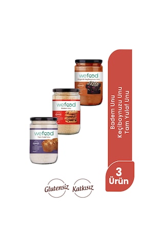 Wefood Glutensiz Unlar Serisi 1 8683347038206