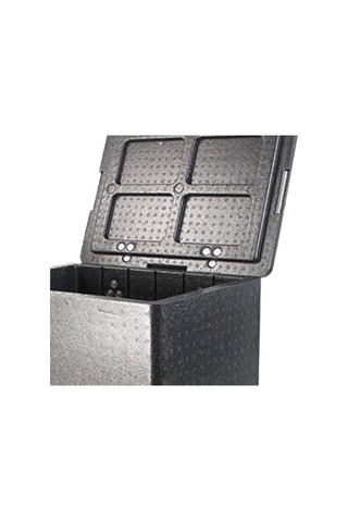 Dolıty Yalıtımlı Gıda Taşıma Kutusu Menteşeli Kapaklı 30-litre Siyah