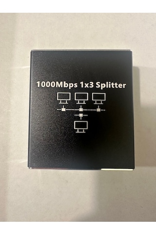 3 Port Ethernet Çoğaltıcı 10 100 1000 Gigabit Ethernet Çoğaltıcı