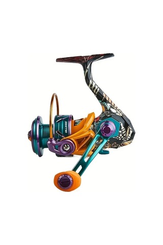 Xuweiwei Bıllıngs Ha 1000 6000 Serisi Döner Makara 5.2 1 Yüksek Dişli Oranı 10kg Sürükleme İki Elle Kullanım Alüminyum Alaşım Tatlı Tuzlu Su Balıkçılığı