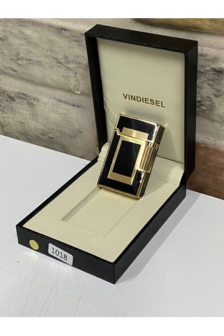 Vindiesel Marka Düz Siyah Sarı Renk Kalın Çizgi Desenli Gazlı Mod