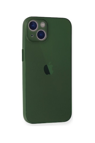 Gld-spt- Newface Apple Uyumlu iPhone 14 Plus Kılıf Pp Ultra İnce Kapak - Yeşil