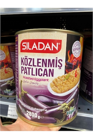Közlenmiş Patlıcan 2800 Gr - Pratik, Katkısız