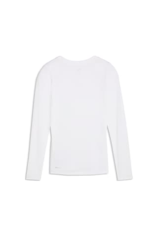 Puma Teamlıga26 Baselayer Genç Uzun Kollu Tişört 660452 04 Beyaz