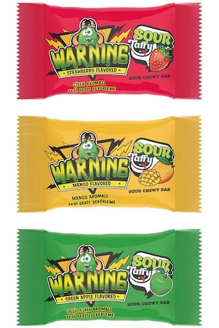 Warnıng Sour Taffy