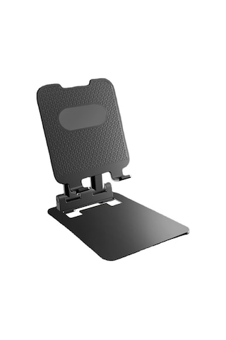 Cbtx T09 Cep Telefonu Standı Yükseklik Açısı Ayarlanabilir Kaymaz Telefon Tutucu Masa Tablet Standı, Boyut: S - Siyah