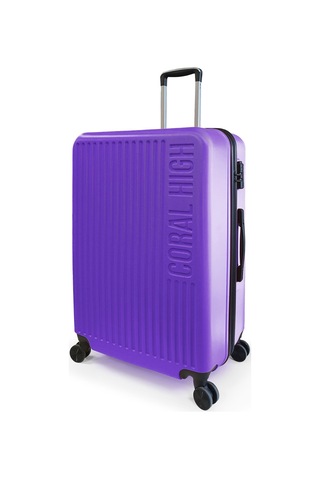 Coral High Abs Mor Büyük Boy Valiz 16453 Mor