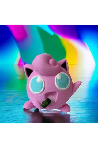 Jiglyypuff Pokemon 3d Figürü