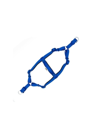 Doggie Konfor Ronin Dokuma Göğüs Tasması Royal Blue 2 x 45-55 CM Mavi