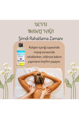 Devu Doğal Masaj Yağı 200 ML