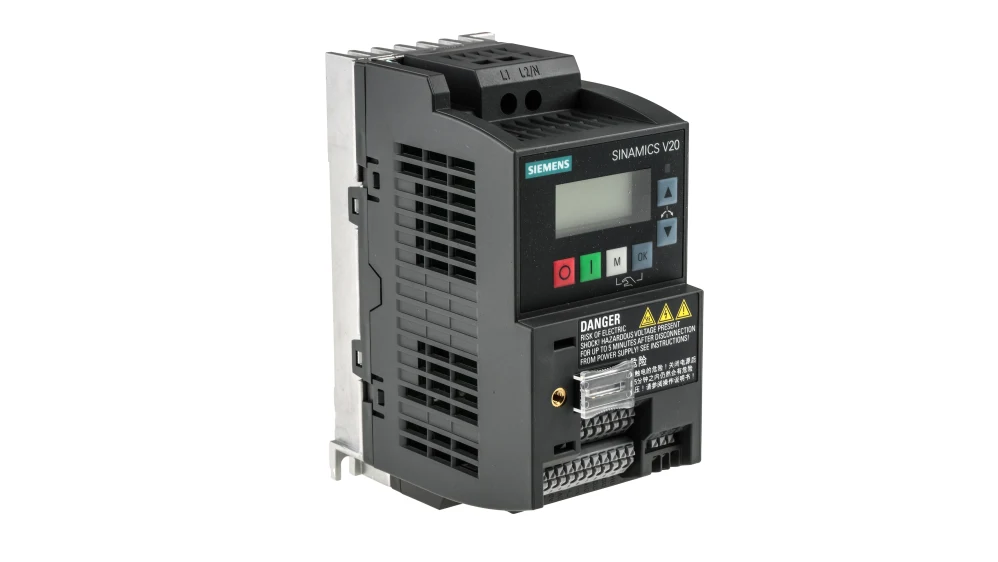 Sıemens 6sl3210-5bb13-7uv1 0.37kw 220v V20 Monofaze Sürücü 1 Adet