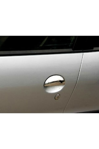 Peugeot 206 Uyumlu 1996-2012 Krom Kapı Kolu 2 Kapı Paslanmaz Çelik