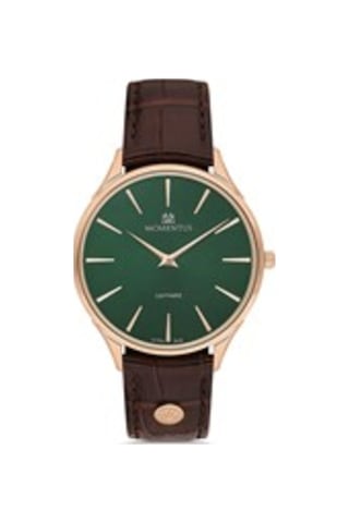 Momentus Erkek Kol Saati S.em349r-15kr Metalik Gri - Altın