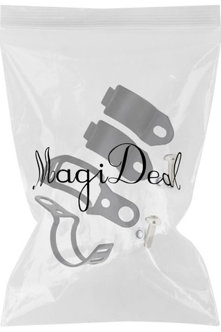 Suntek Motosiklet Dönüş Sinyalleri Çatal Kelepçeleri Montaj Lambası Tutucu Lamba Braketi  Siyah