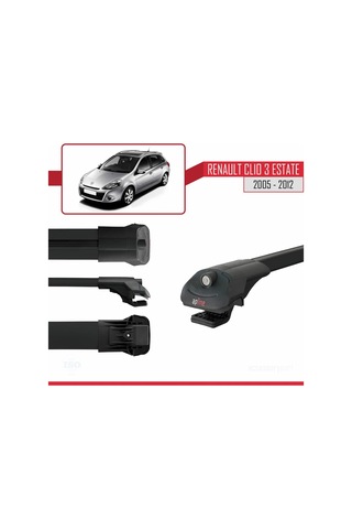 Renault Clio 3 Estate 2005-2012 Arası İle Uyumlu Ace-1 Ara Atkı T