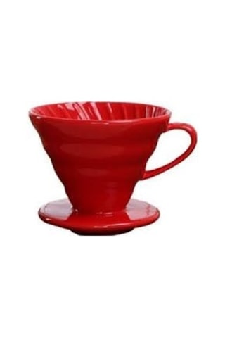 V60 Seramik Drıpper No2 Kırmızı