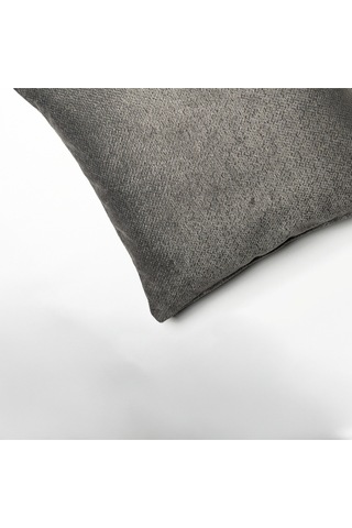 Sezyon Toya Desenli 50 50 Zeytin Grisi Kırlent Kılıfı Zeytin Grisi